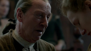 Ned Gowan and Mrs. Donaldson - from Outlander-online.com